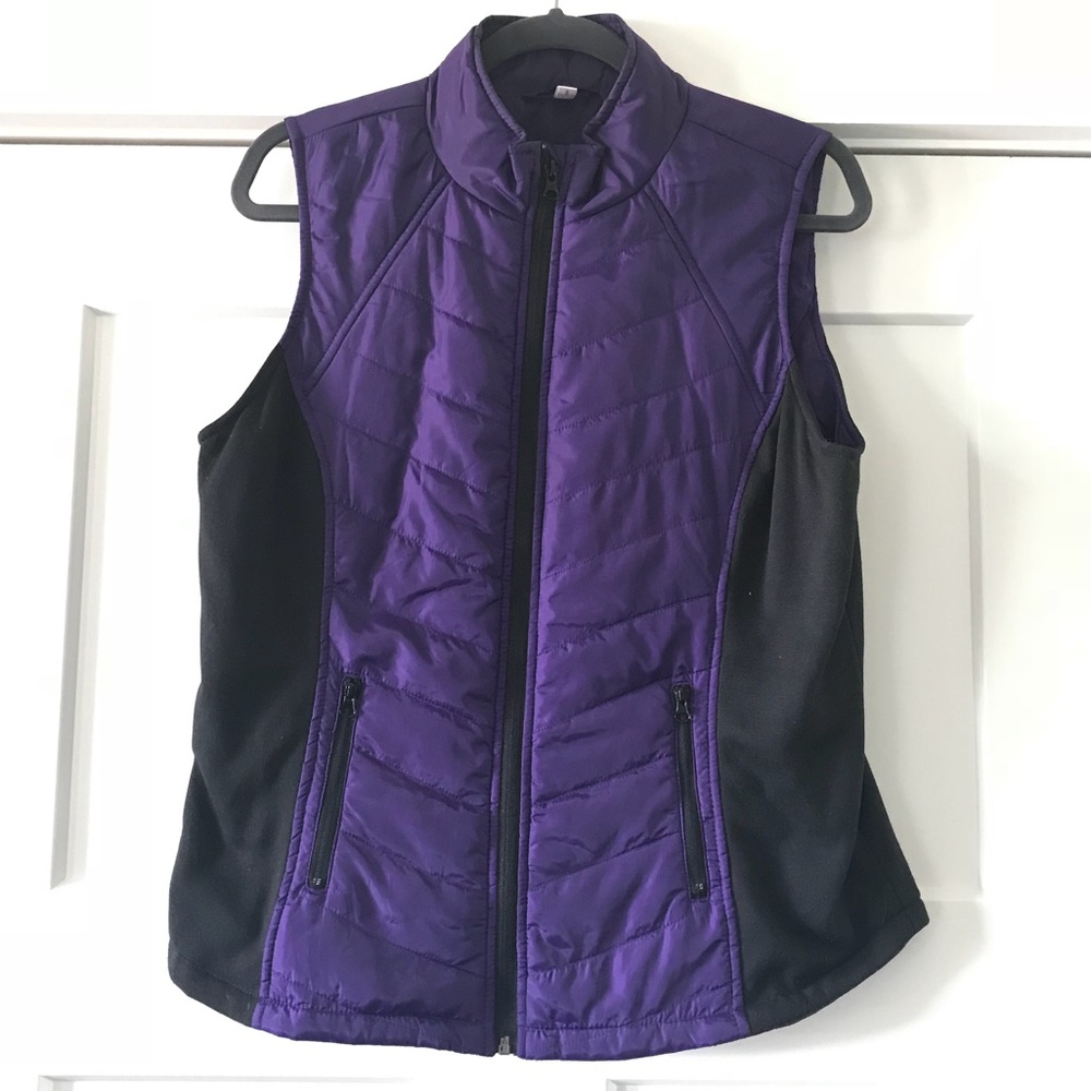 purple vest